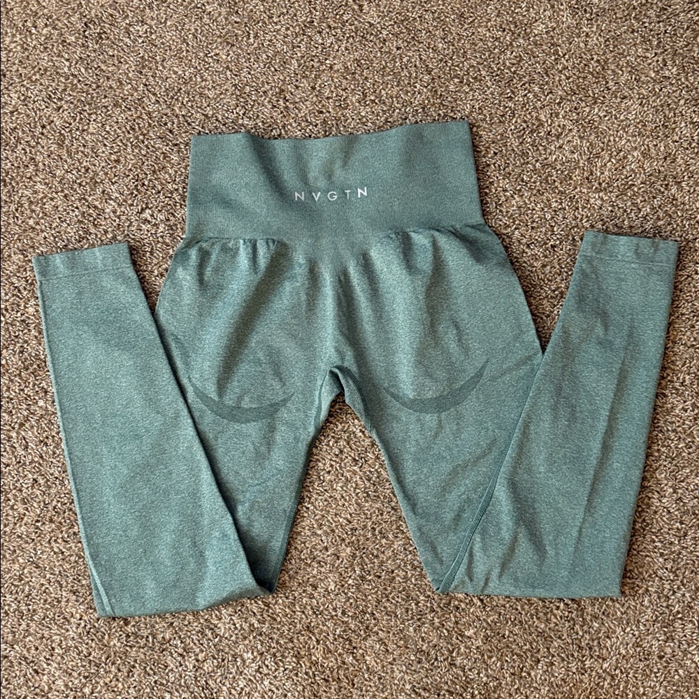 NVGTN Teal High-Rise Leggings